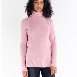 Ganni Pink Turtleneck